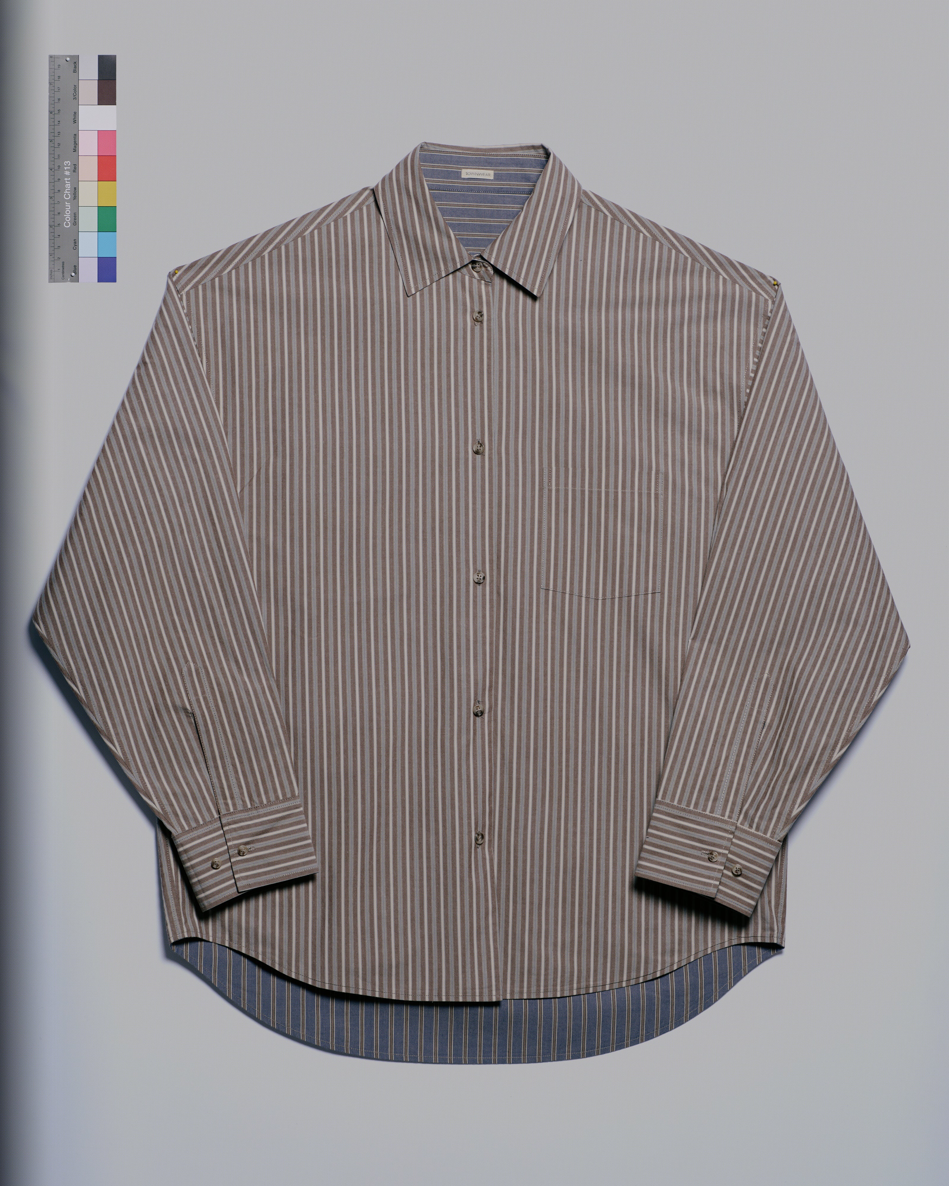 Men's Reversible Striped Shirt