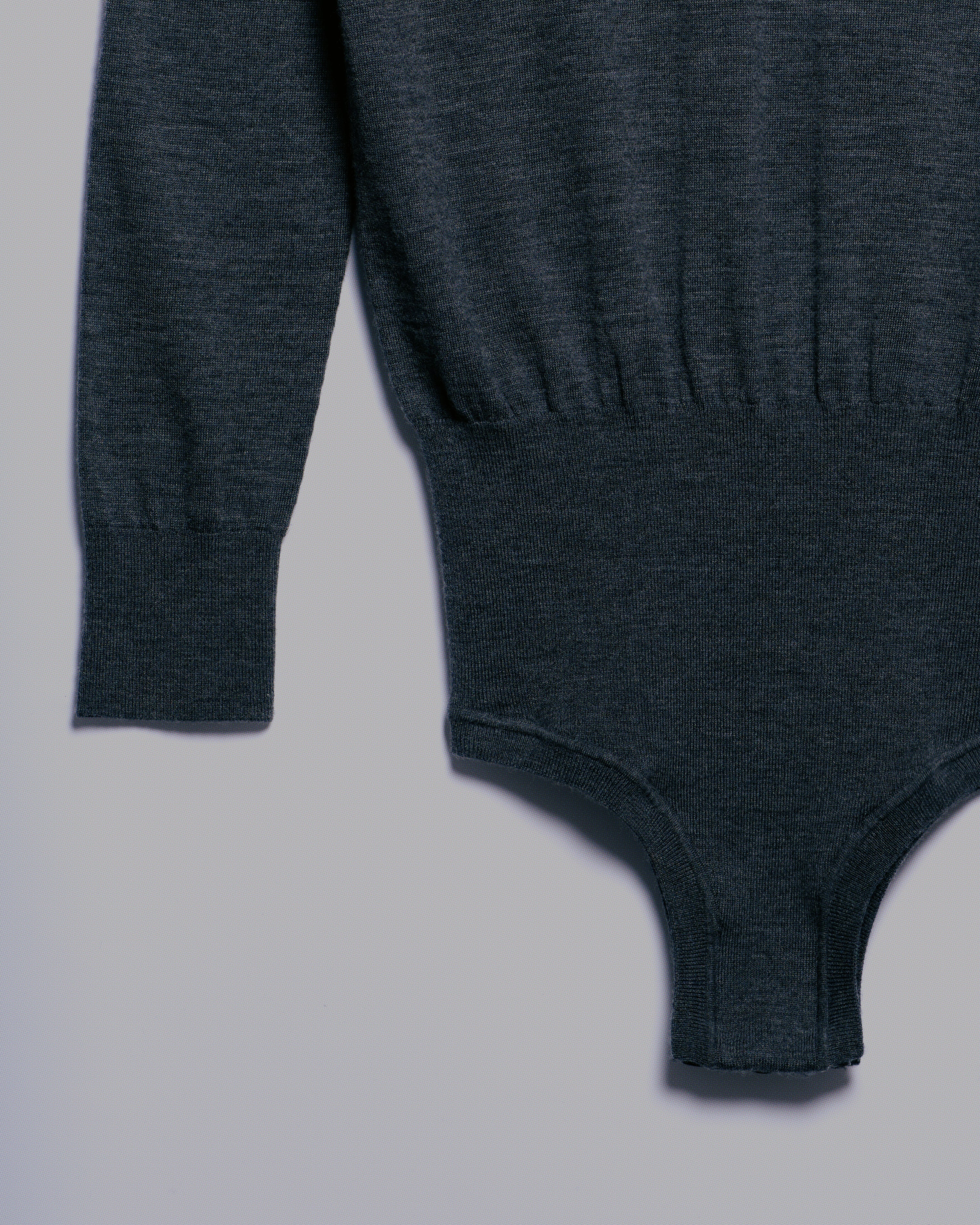 Women's V-Neck Sweater Bodysuit