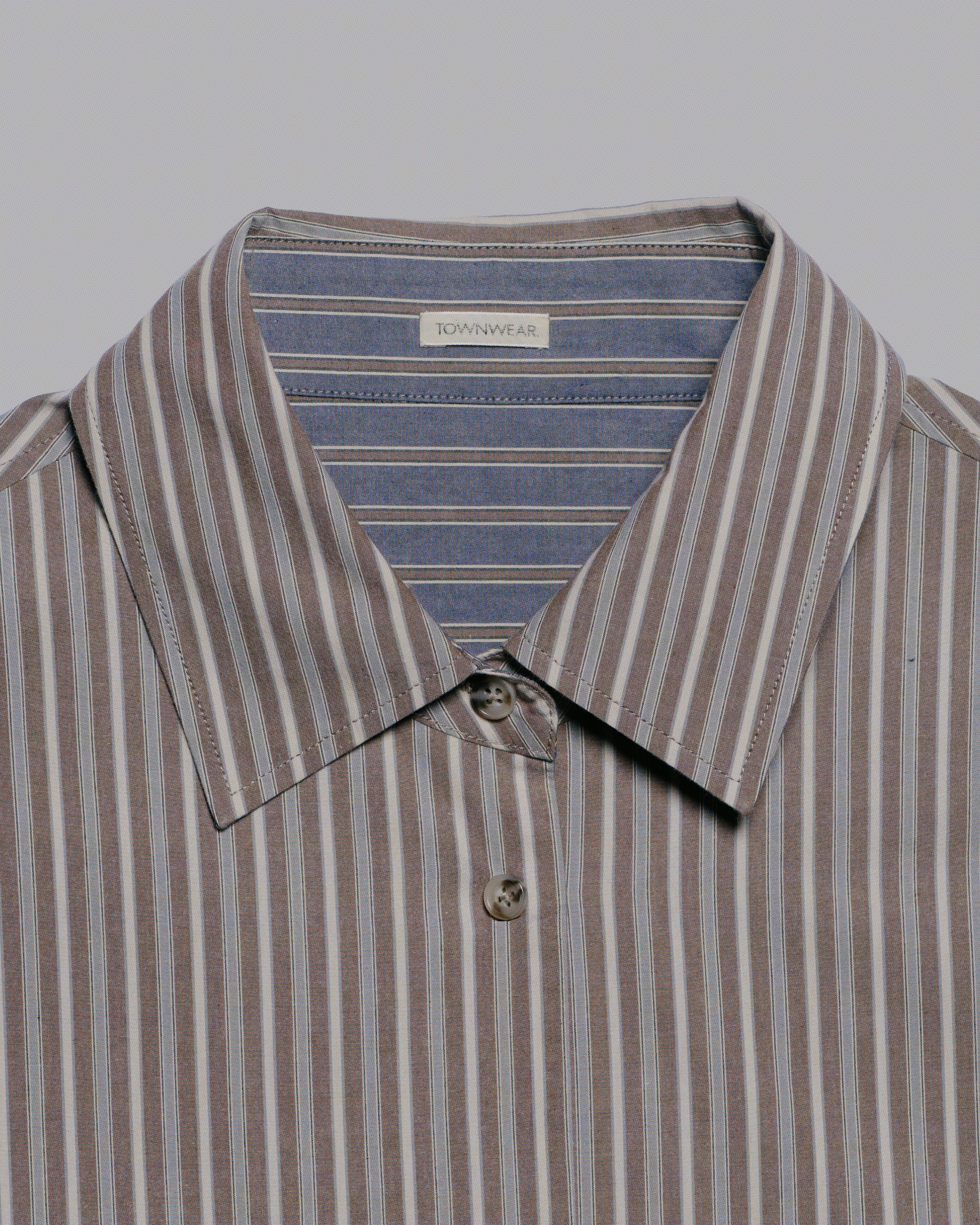 Men's Reversible Striped Shirt