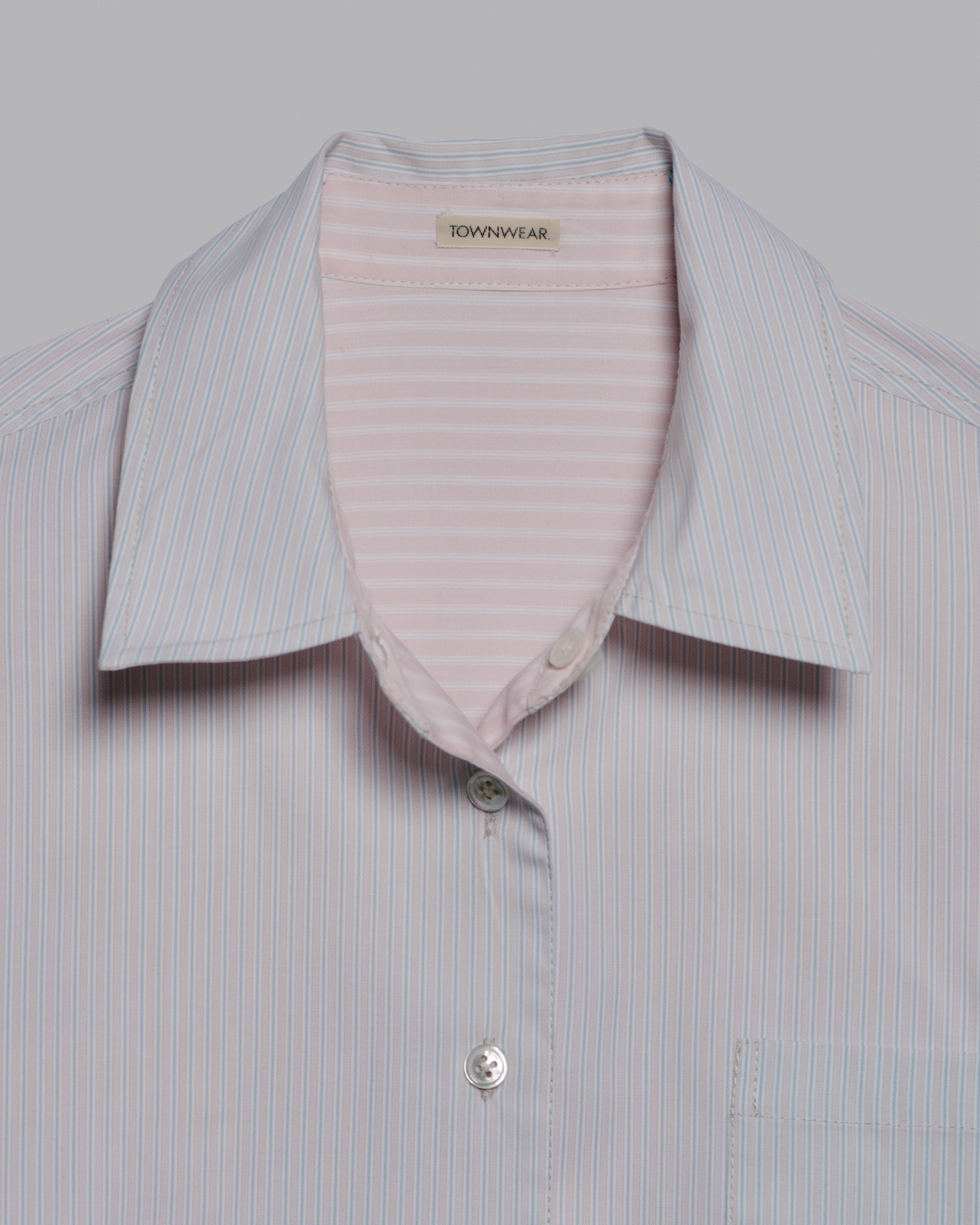 Women's Reversible Smocked Waistband Shirt