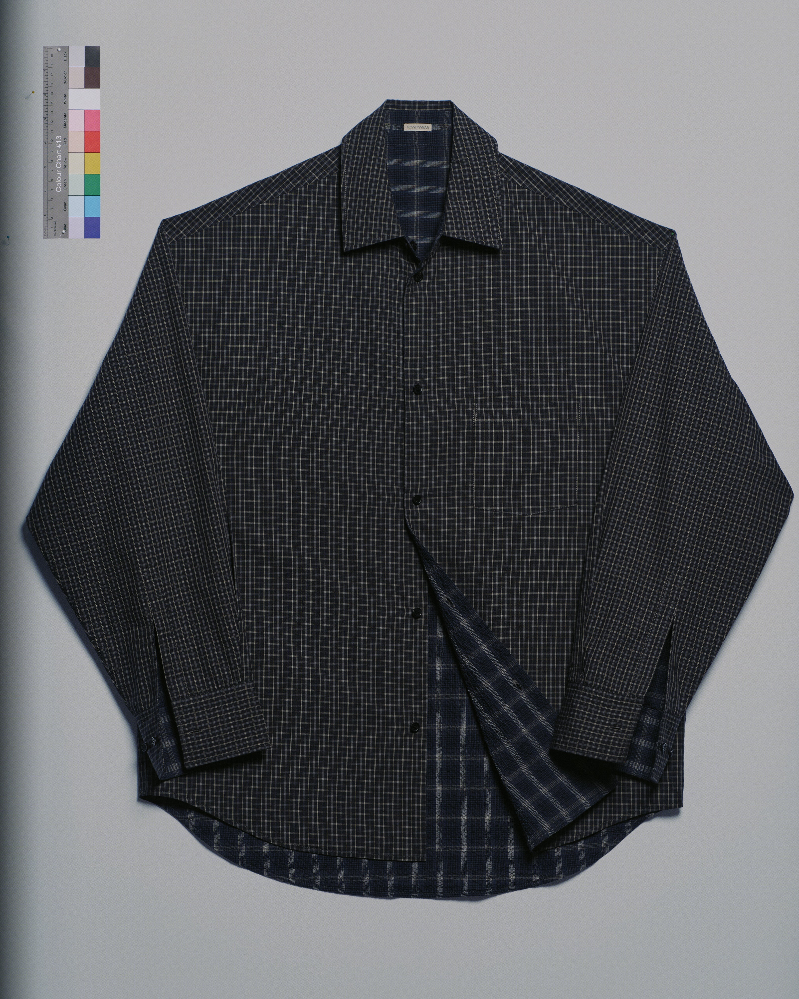 Men's Reversible Textured Shirt