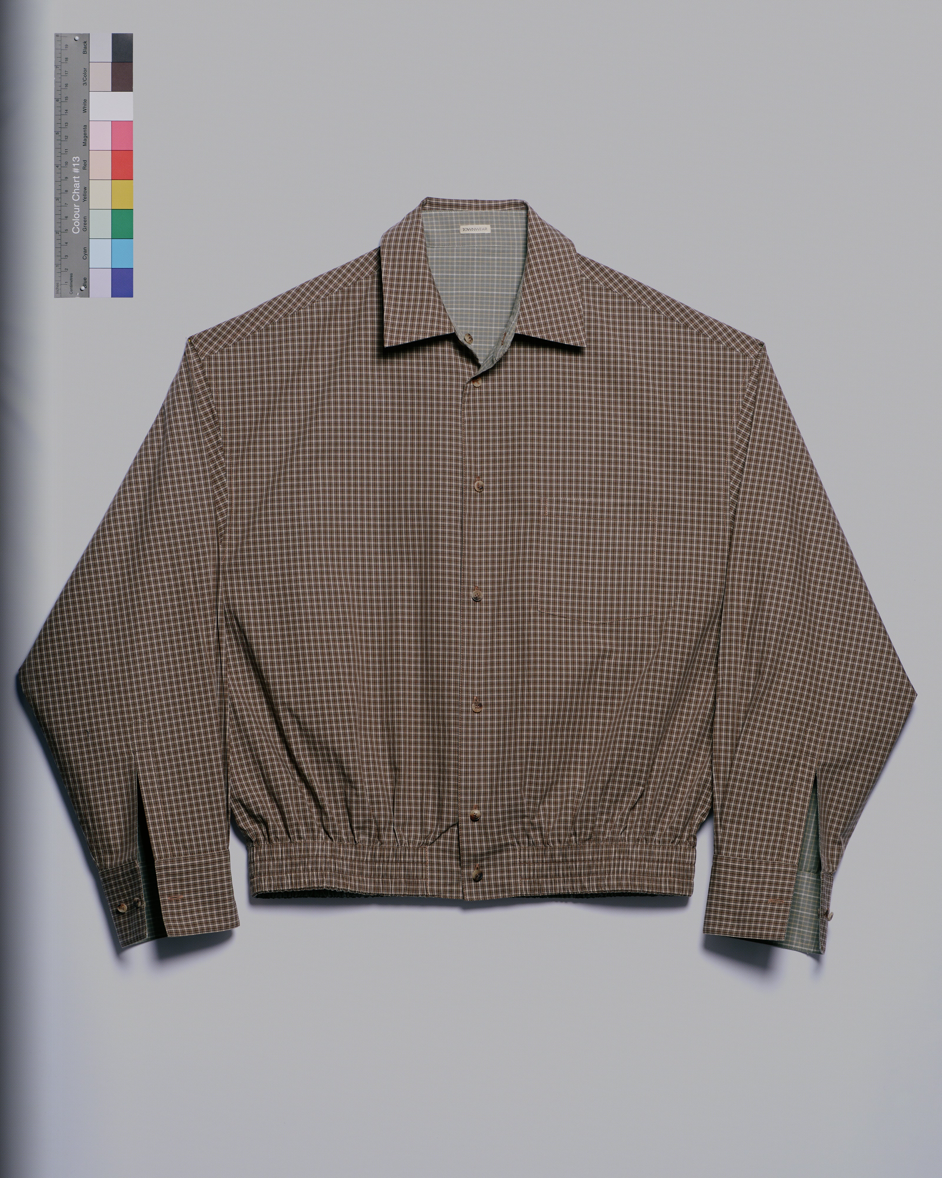 Men's Reversible Smocked Waistband Shirt