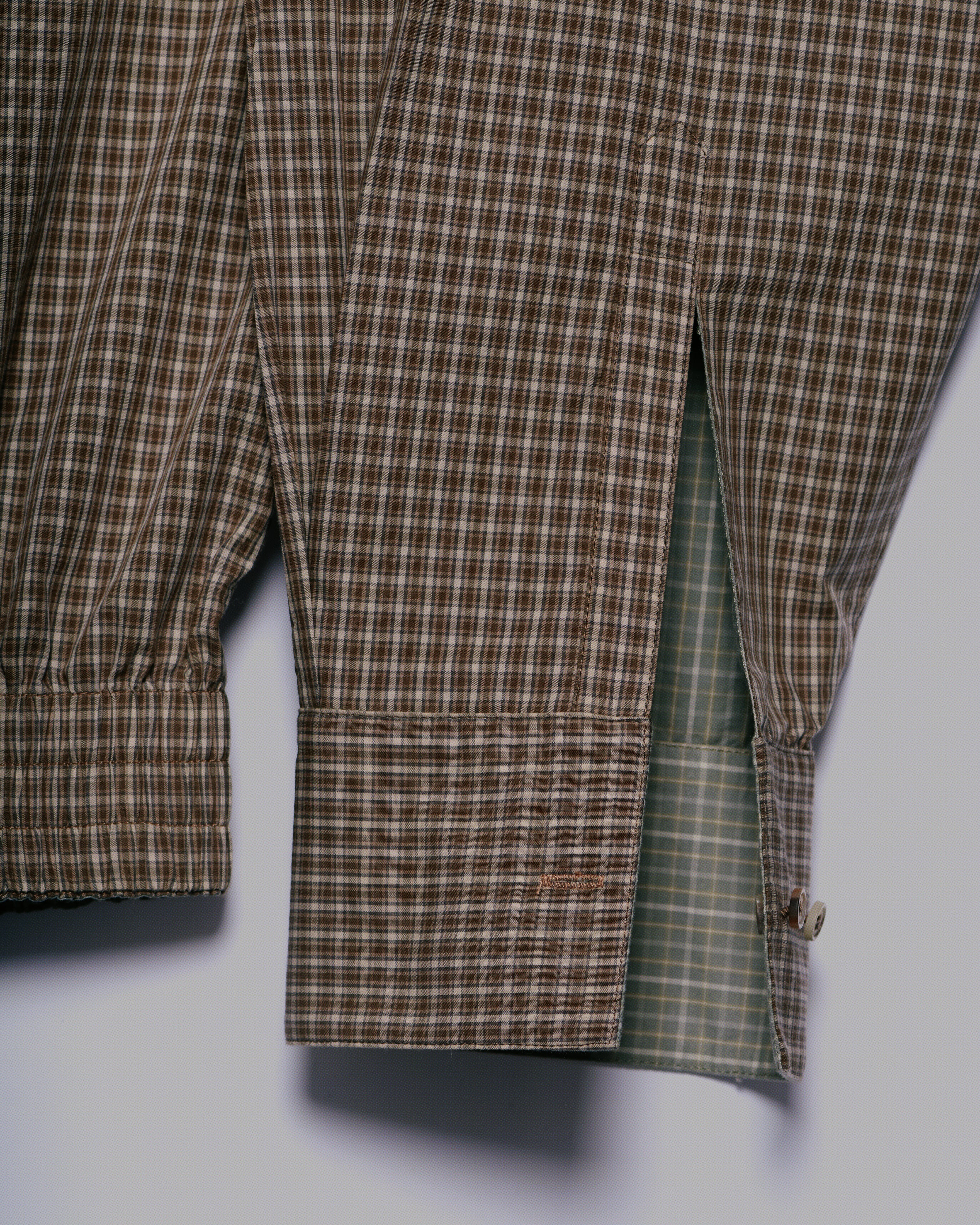 Men's Reversible Smocked Waistband Shirt