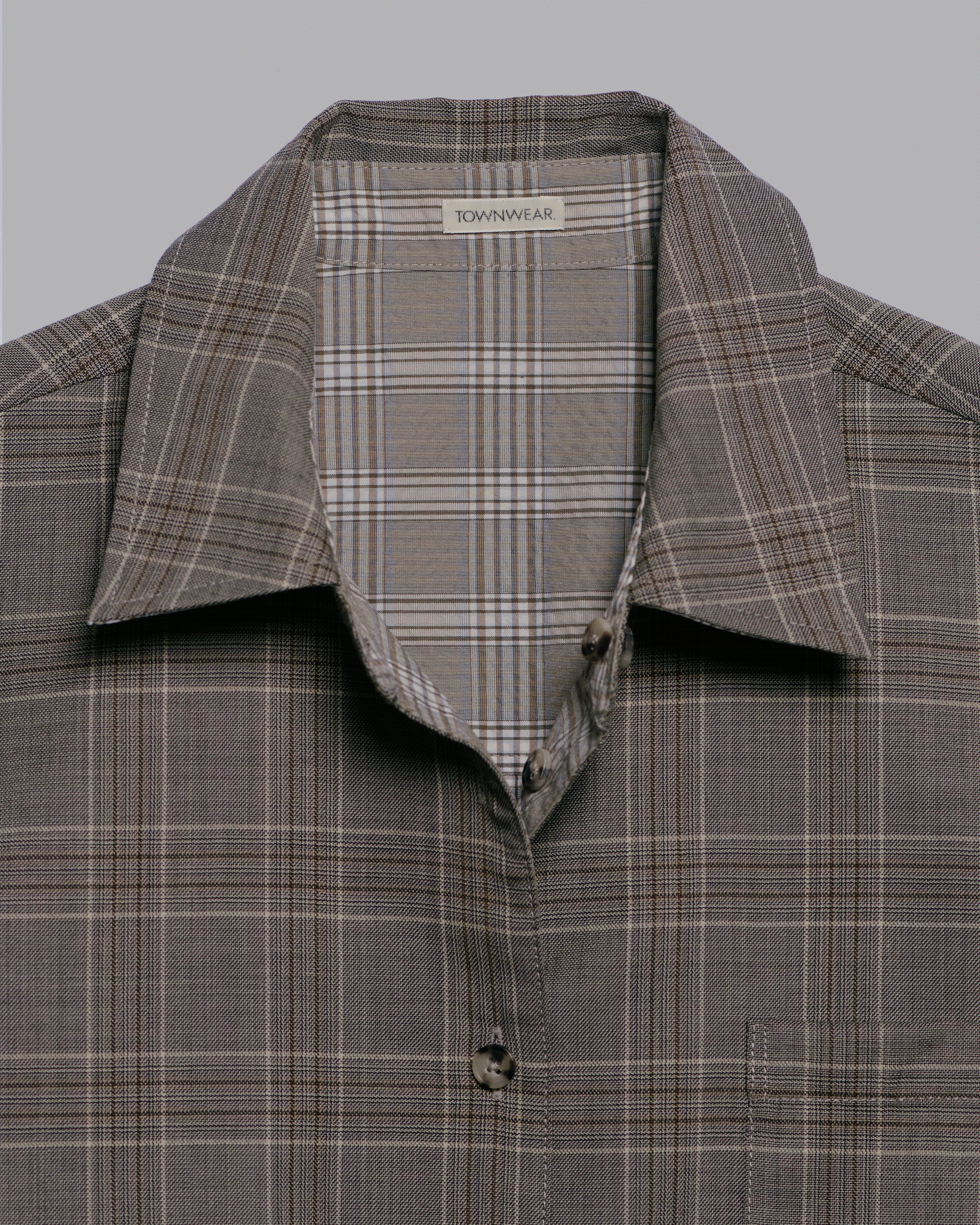 Women's Reversible Smocked Waistband Shirt