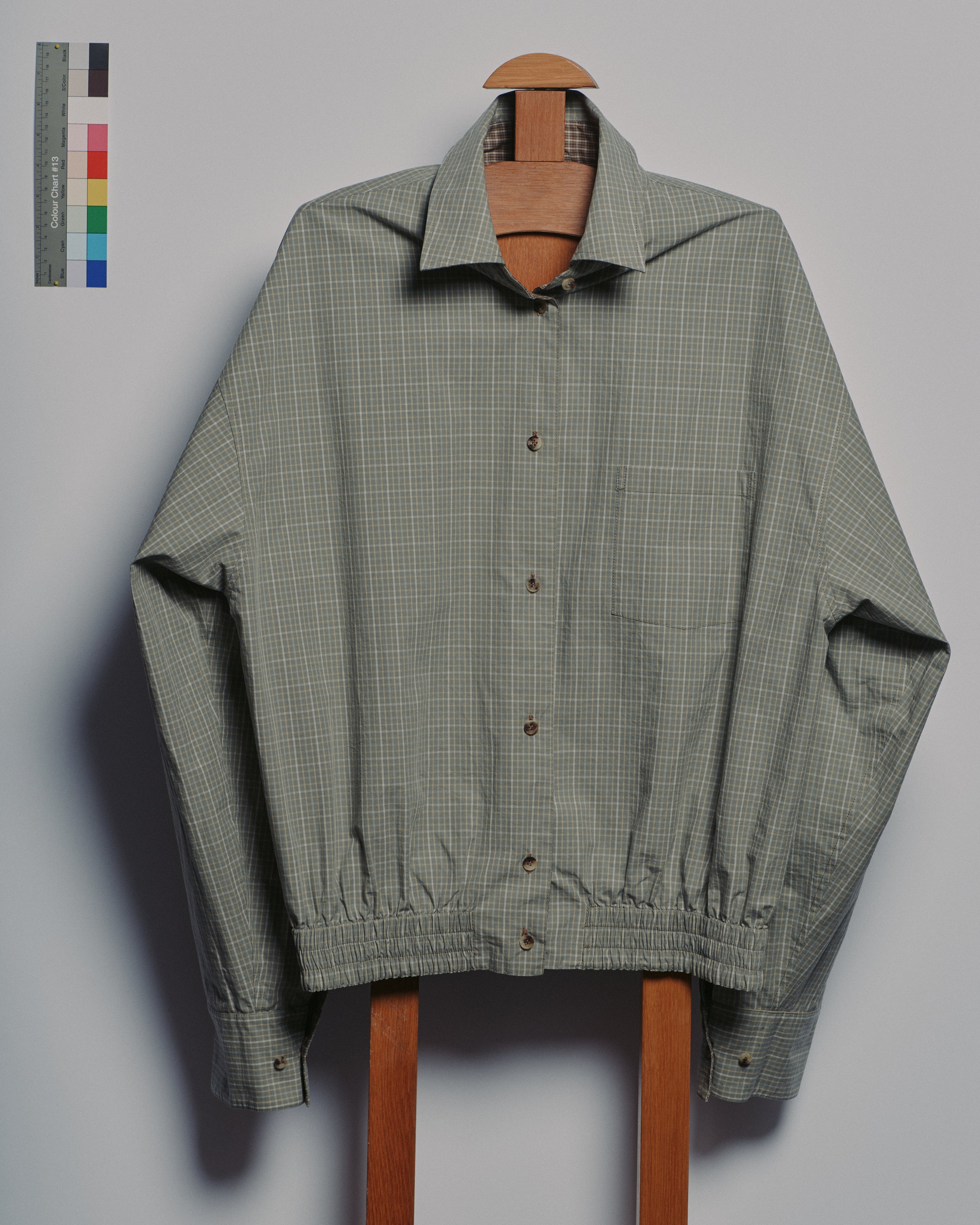 Men's Reversible Smocked Waistband Shirt