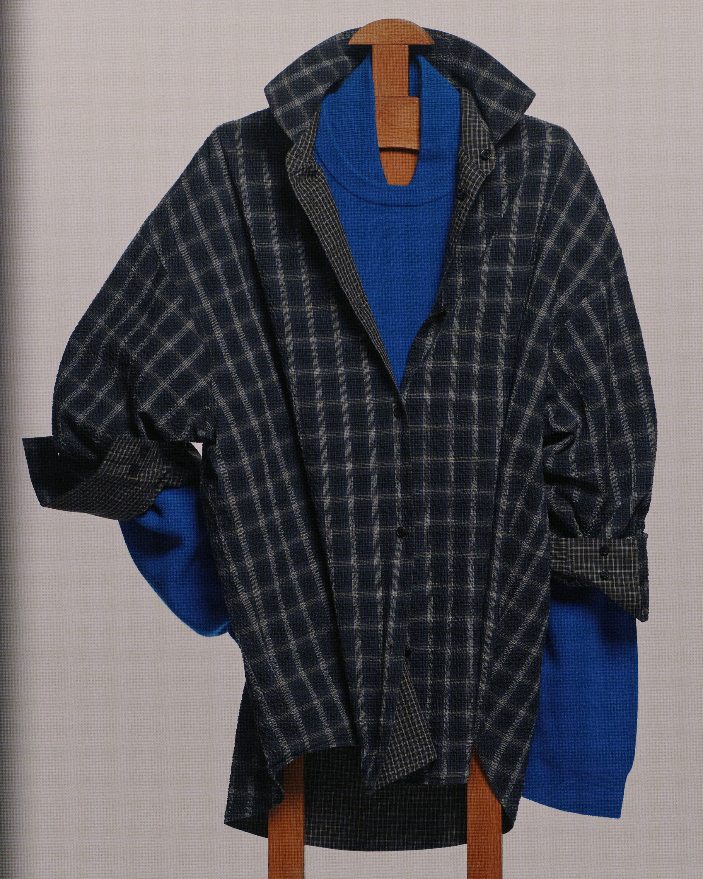 Men's Reversible Textured Shirt